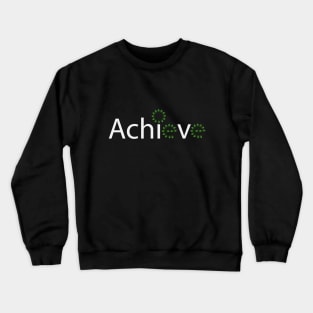 Achieve artistic typography design Crewneck Sweatshirt